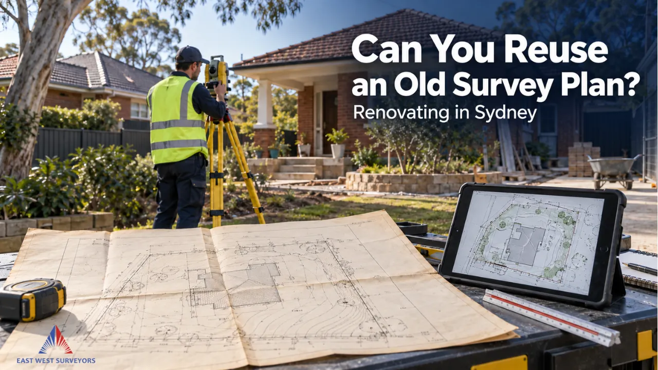 Can You Reuse an Old Survey Plan for a Renovation in Sydney?